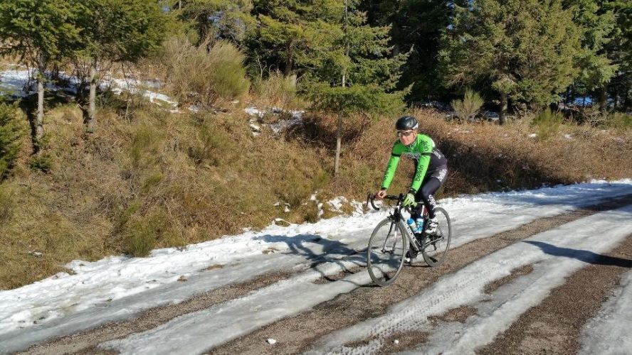 Winter Road Cycling
