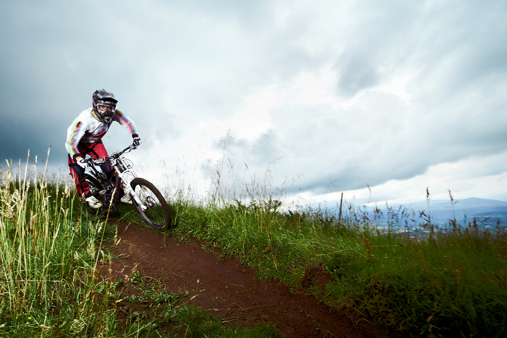 Downhill Mountain Biking Right of Way