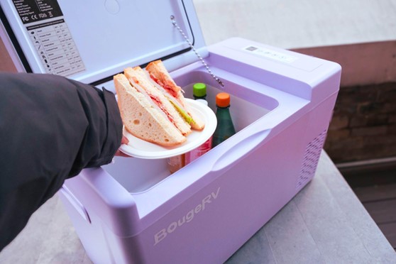 BougeRV CR Colorful Fridge